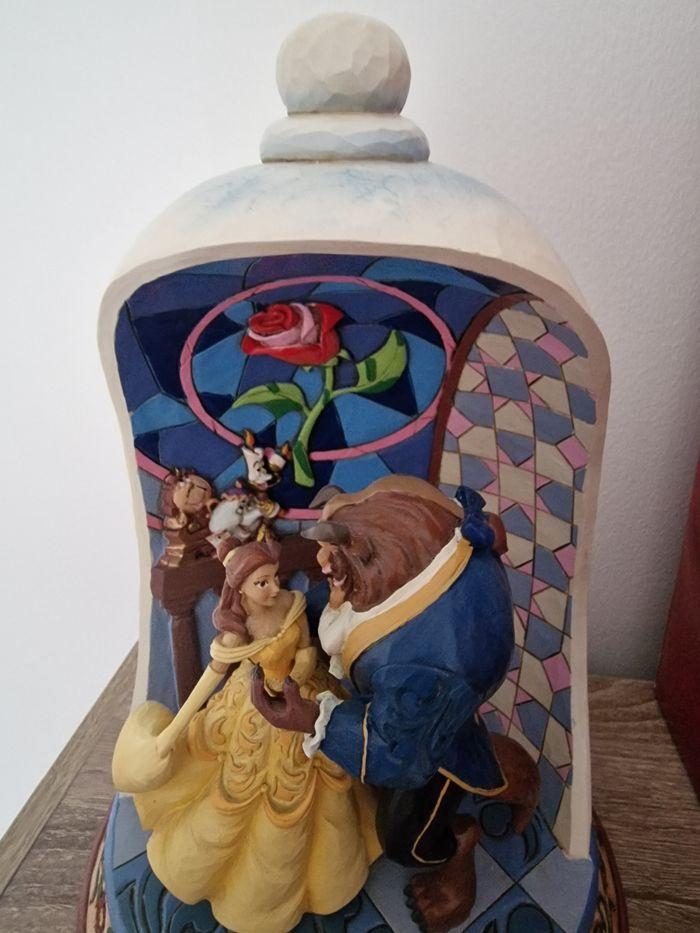 Figurine tradition disney la belle et la bête - photo numéro 2