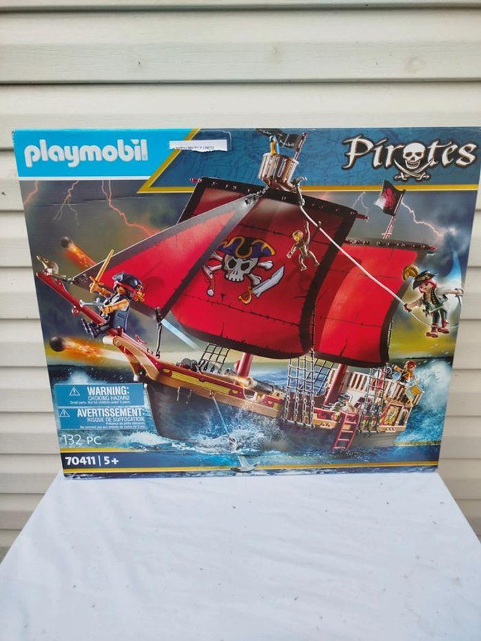 Playmobil 70411 Bateau Pirates - Les Pirates - Navire de Guerre - photo numéro 1