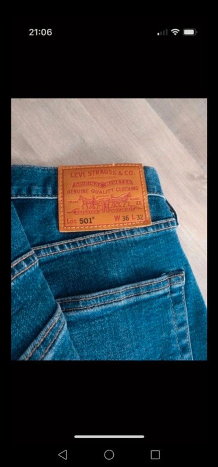 Jean levis homme 501 - photo numéro 1