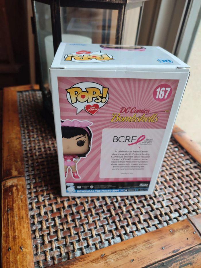 DC comics bombshells 167 Wonder woman octobre rose funko pop with purpose - photo numéro 4