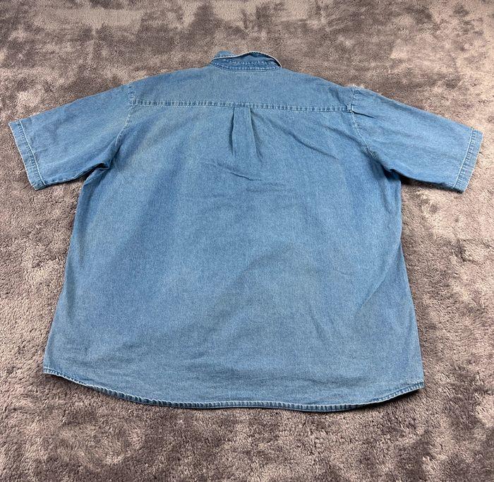 👕 Chemise en jean Homme Dickies Bleu Taille 4XL 👕 - photo numéro 3