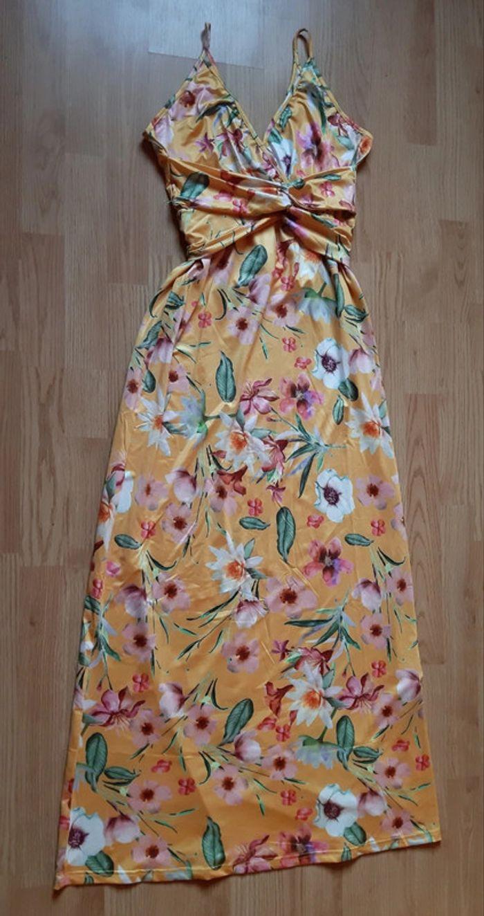 Belle robe d'été à fleurs/ Mooie zomerjurk/kleed - photo numéro 4