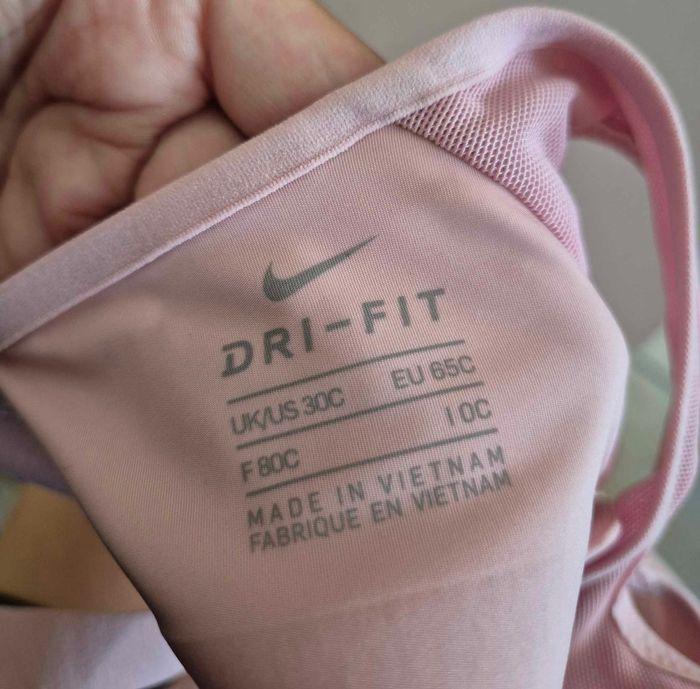 Brassière de sport  Nike rose Rival taille 80c - photo numéro 4