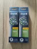 Lot de 8 brossettes oral b