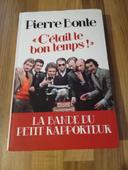 Livre "c'était le bon temps"