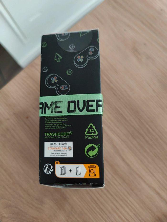 Trois paires de chaussettes enfant Game Over - photo numéro 4