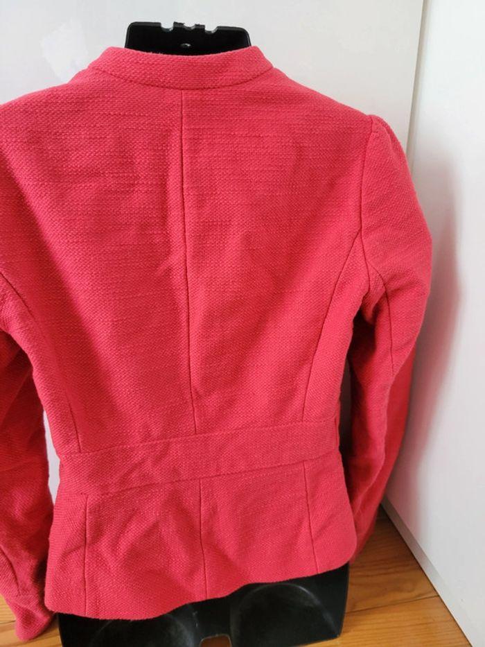 Veste femme manteau Maje rouge corail taille M/38/10 - photo numéro 3