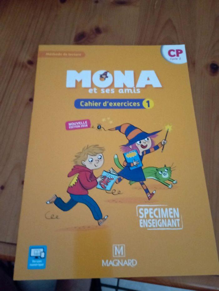 Cahier d'exercices 1 cp Mona et ses amis - photo numéro 1