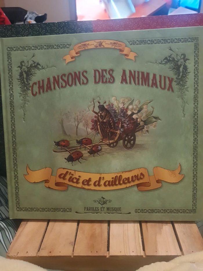 Livre chansons des animaux - photo numéro 1