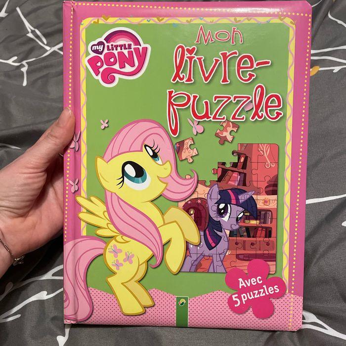 Mon livre puzzle 5 puzzles de 35 pièces my little pony - photo numéro 1