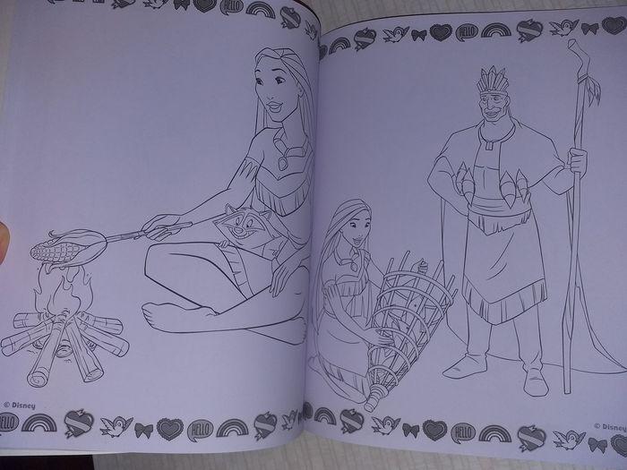 Album/ livre Megacolor coloriages Disney neuf - photo numéro 7