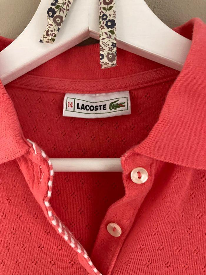 Polo Lacoste 14 ans - photo numéro 4