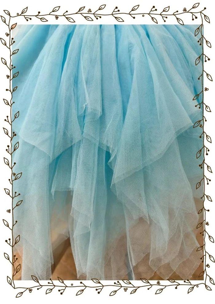 Robe tutu bleu turquoise Chicaprie - photo numéro 3