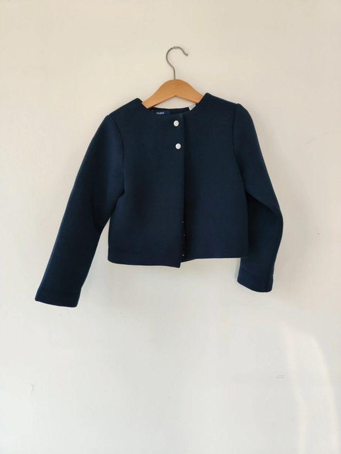 Veste bleue Okaïdi 5 ans - photo numéro 1