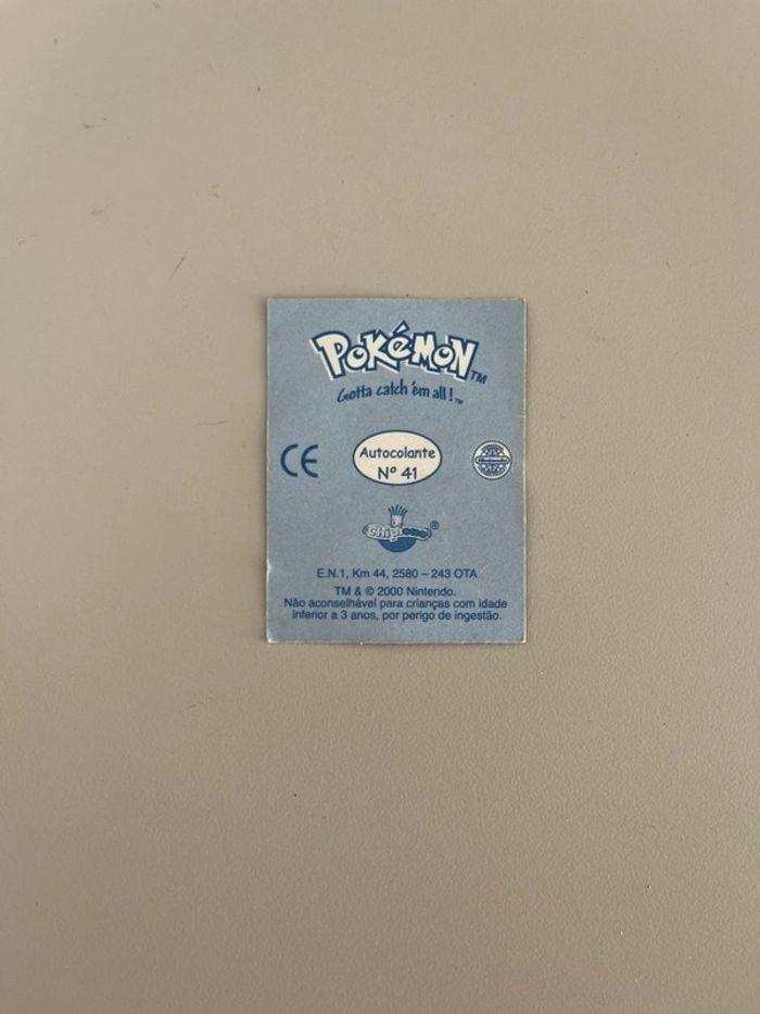 Autocollant Pokémon 2000 vintage - photo numéro 3