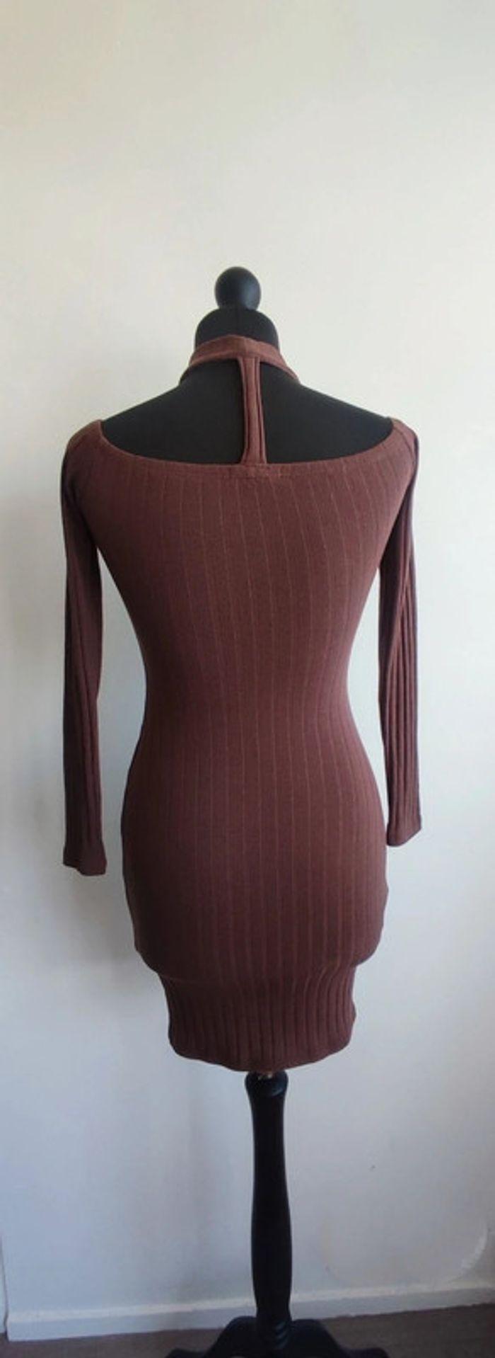 🎀 Robe originale marron Taille S Comme Neuve - photo numéro 4