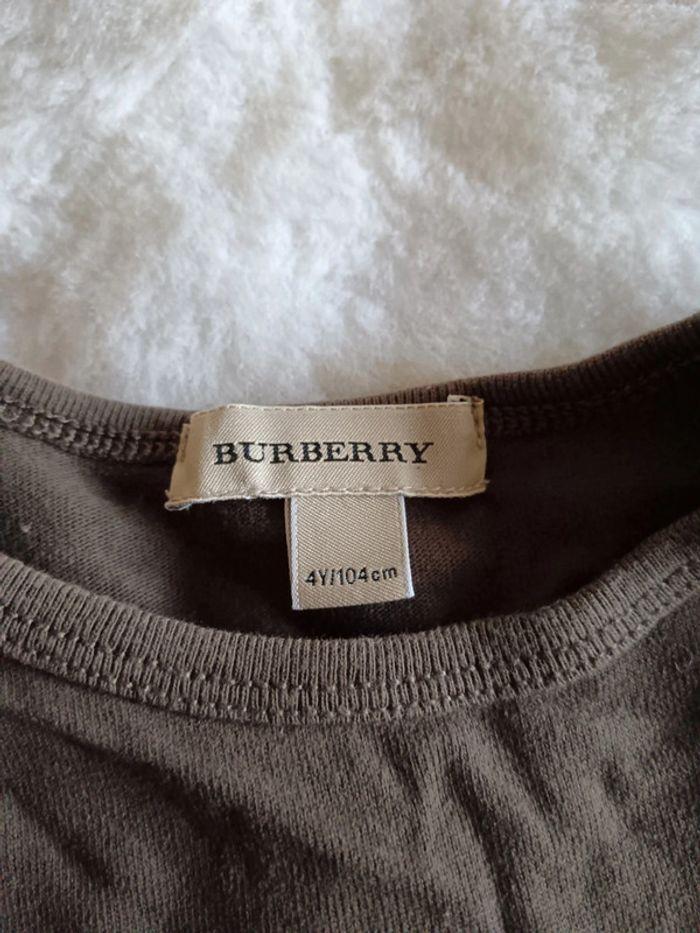 Tee shirt marron | Burberry | 4ans - photo numéro 2