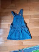 Robe salopette jean