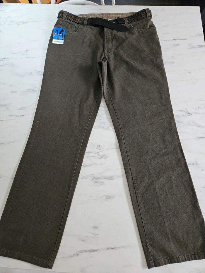 Luigi Morini pantalon kaki taille 48 - photo numéro 2