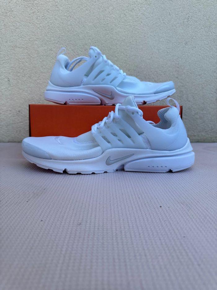 Nike Air Presto Blanc Platine Pur - photo numéro 1