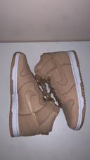 Nike dunk high PRM MR beige