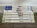 Lot Jeux FIFA Xbox360, PS3, PS4 et Wii