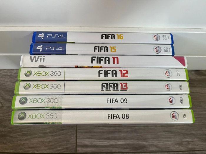 Lot Jeux FIFA Xbox360, PS3, PS4 et Wii - photo numéro 1