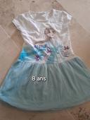 Robe reine des neiges 8a