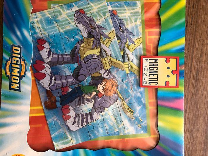 Digimon puzzle magnétique vintage 2000 2001 toei animation - photo numéro 5