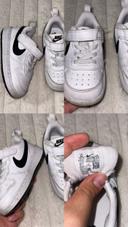 Nike basket enfant 22 blanche et noire