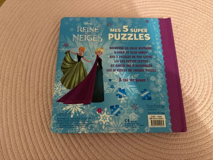 Livre puzzle reine des neiges - photo numéro 7