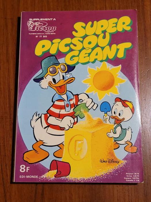 super Picsou géant - Disney - vintage 1978 - photo numéro 2