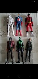 Lot de 6 figurines