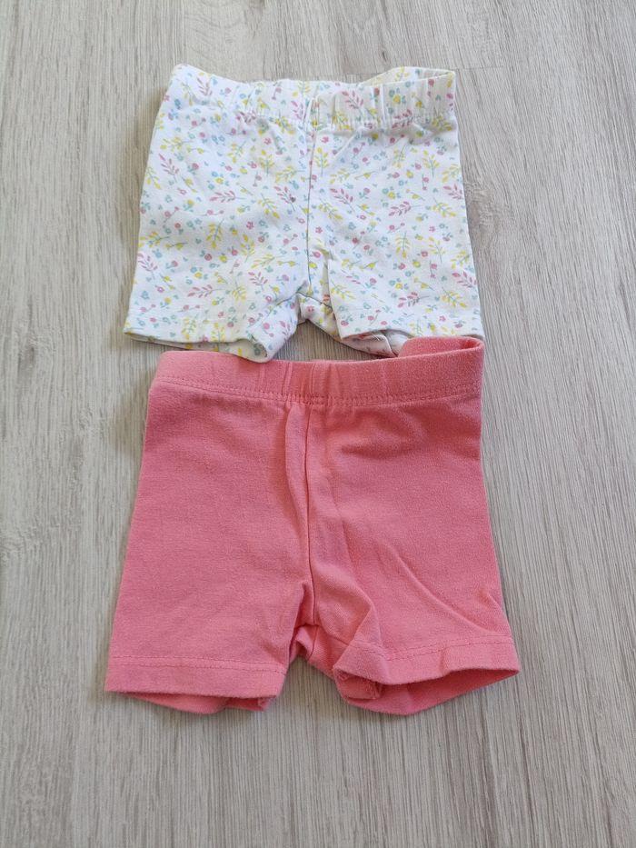 Shorts taille 3 mois