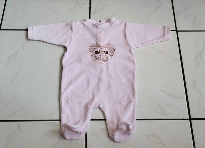 Pyjama une pièce bébé fille - photo numéro 1