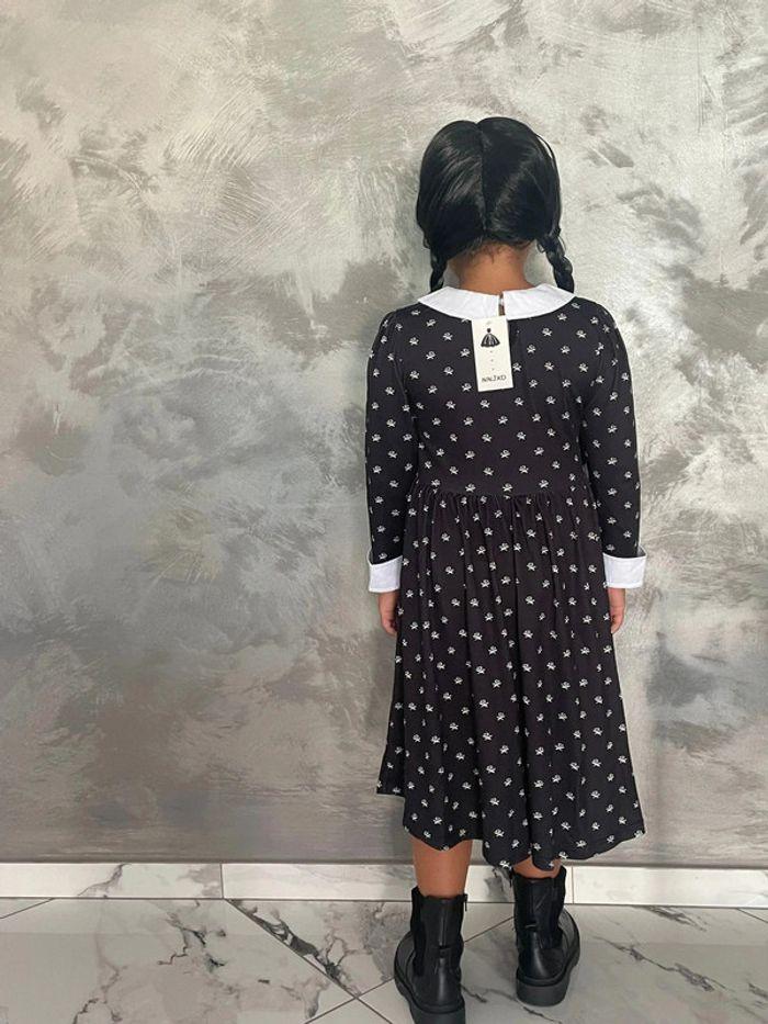 Robe mercredi addams 6-8 ans - photo numéro 2