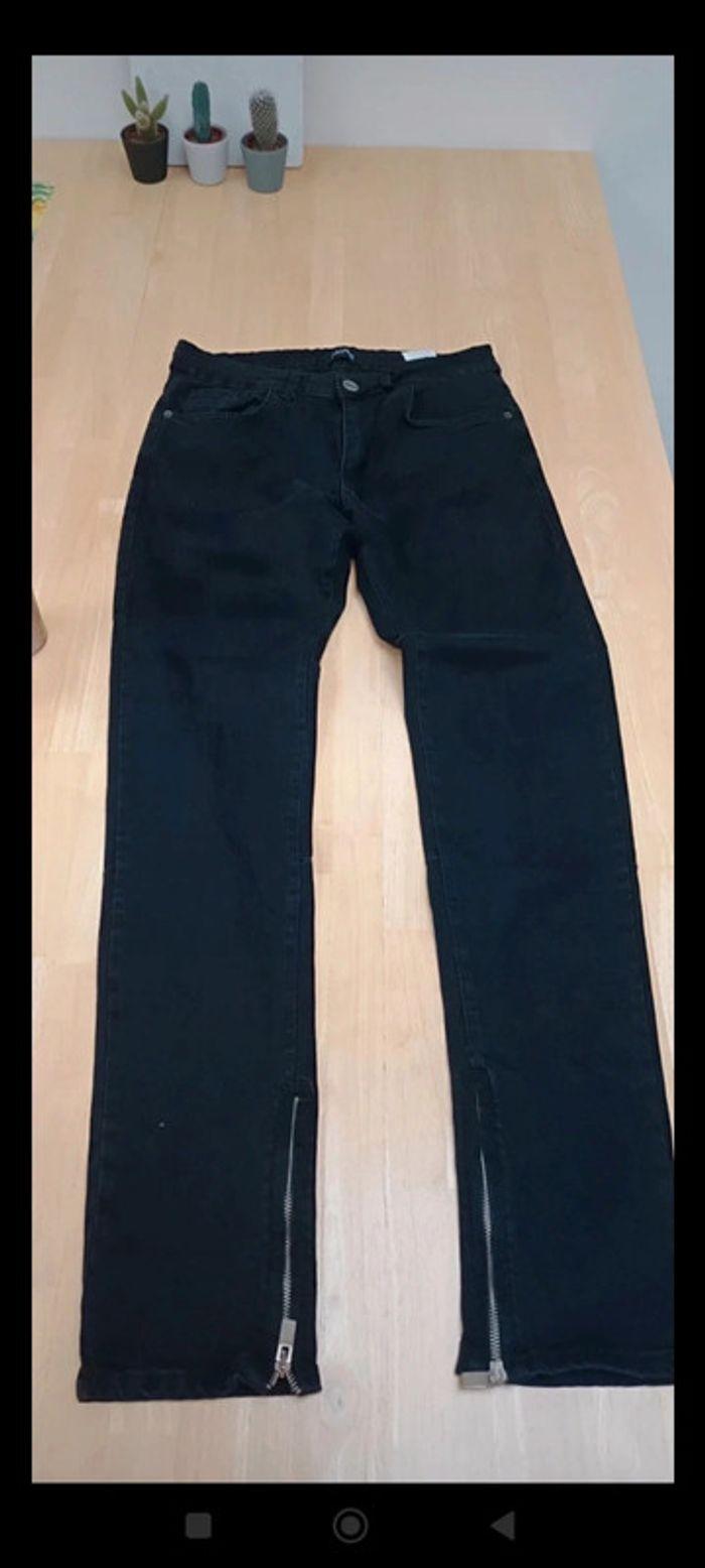 Denim/jeans homme slim noir taille 30 - photo numéro 1