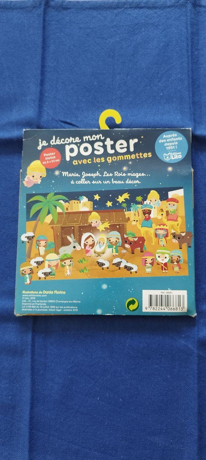 Gommettes autocollantes "La crèche de Noël" - photo numéro 2