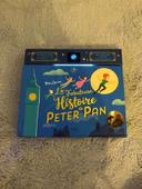 Livre peter pan avec projecteur