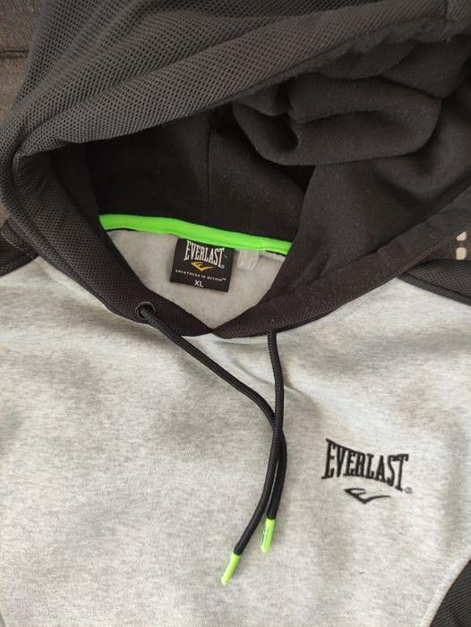 Pull capuche Everlast noir/gris XL - photo numéro 5