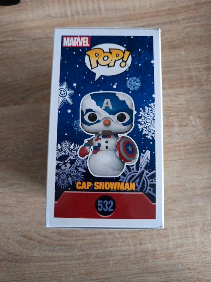 Pop Marvel Cap Snowman 532 - photo numéro 4