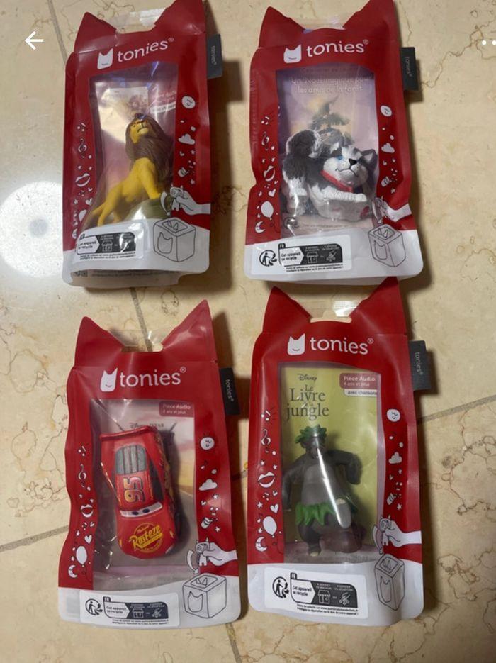 Figurine tonies  lot de 4