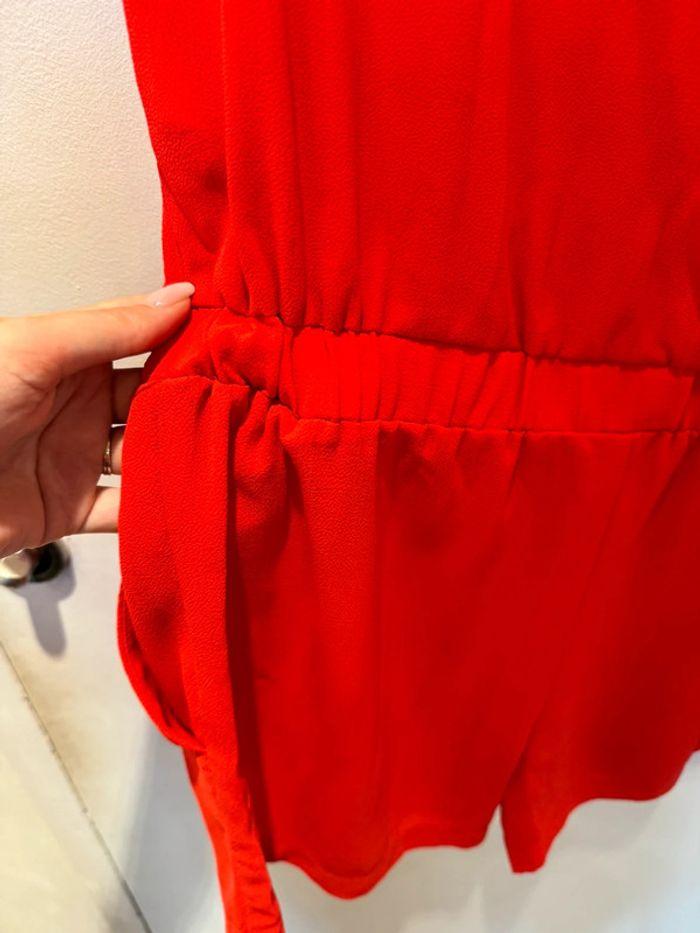 Combishort Zara rouge dos nu Taille S - photo numéro 7