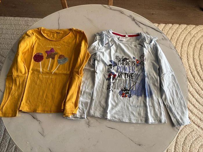 Lot de 2 t.shirts manches longues - photo numéro 1