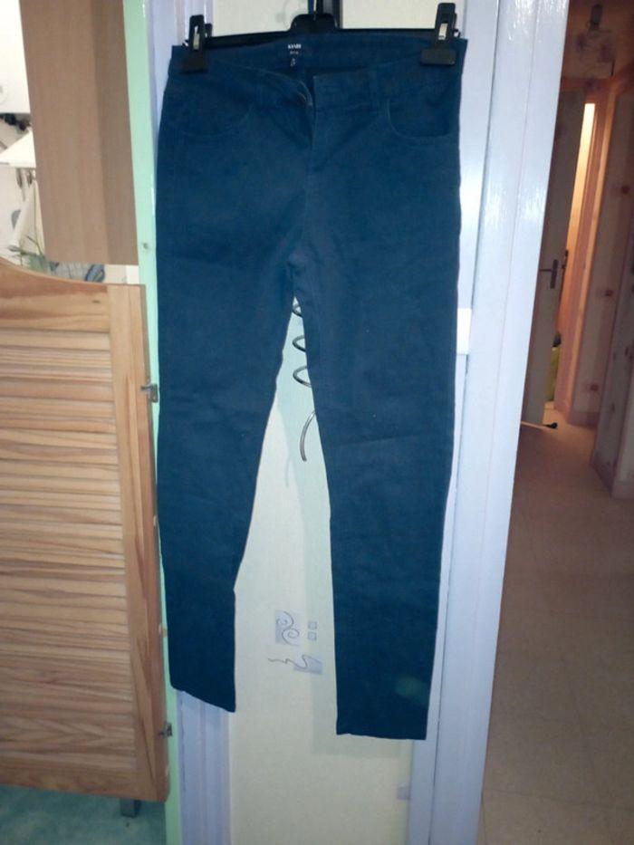 Pantalon bleu marine - photo numéro 1