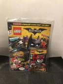 Lego Batman movie magazine + polybag minifigure Harley Quinn édition limitée 2018 mini figurine