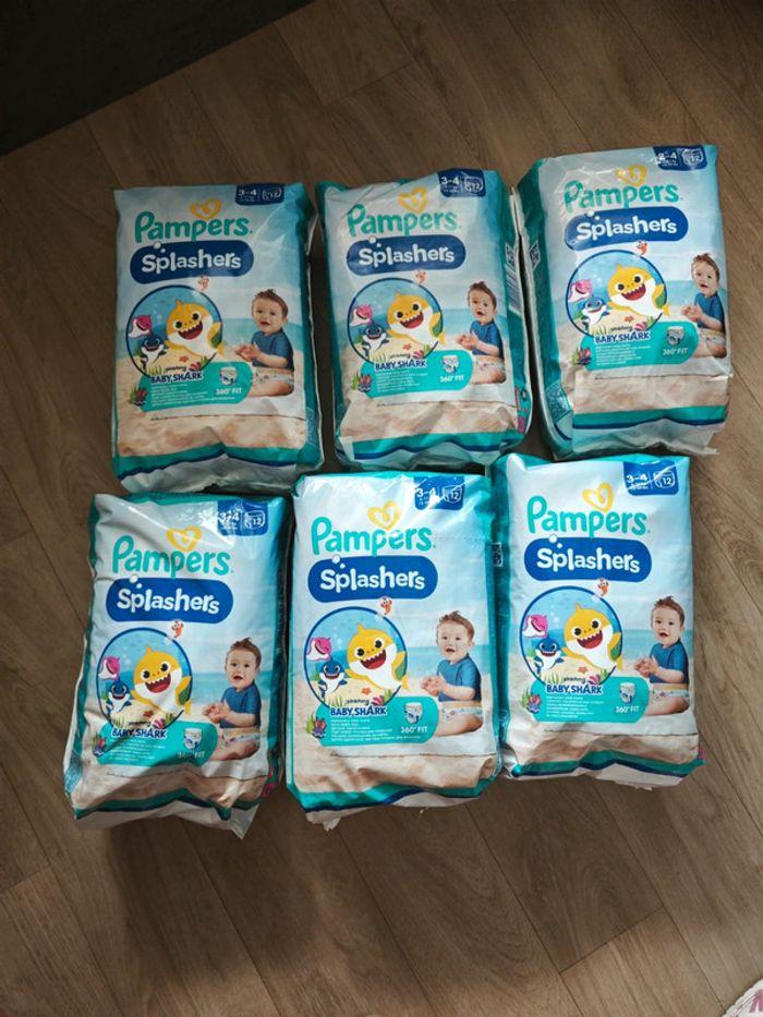 Couches Pampers Splashers taille 3-4