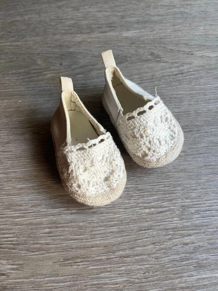 Espadrille blanc cassé 14-15 H&M - photo numéro 1