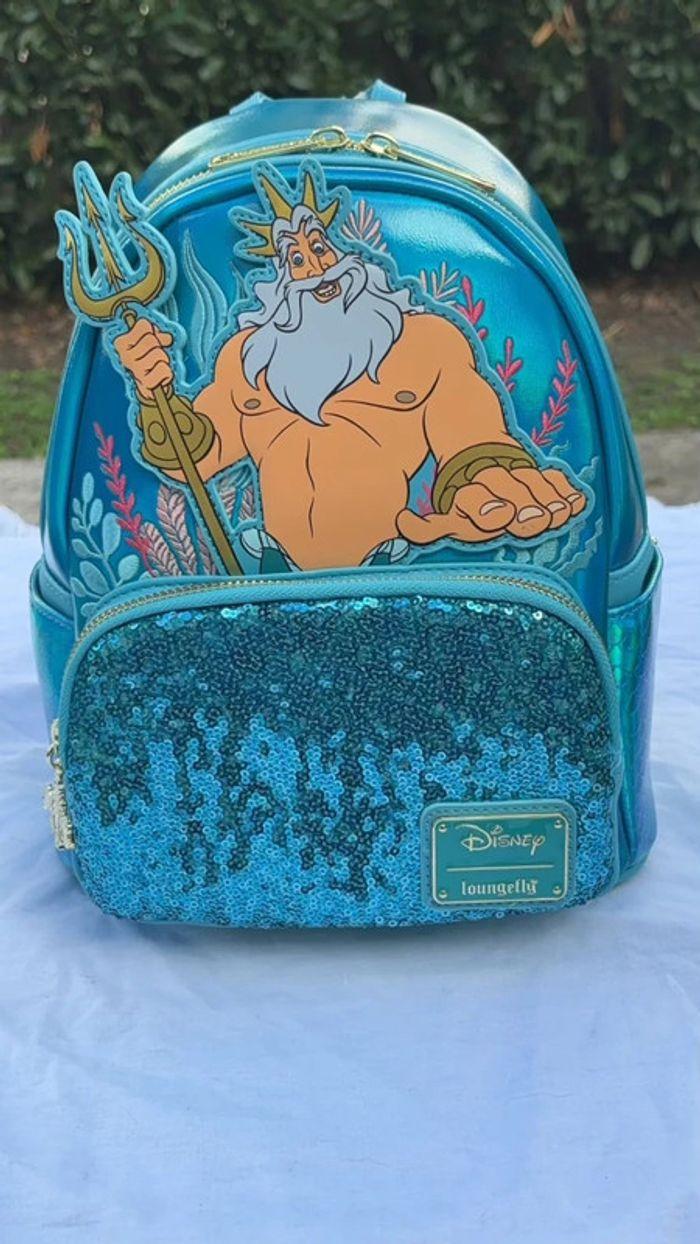 Sac à dos loungefly Disney le roi triton sequin (usa) - photo numéro 2