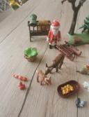 Calendrier de l avent playmobil père Noël et les animaux de la ferme année 2011